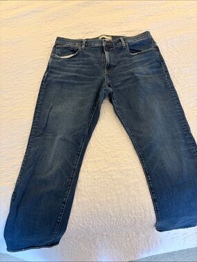 Madewell Men's Dark Indigo Straight Jeans